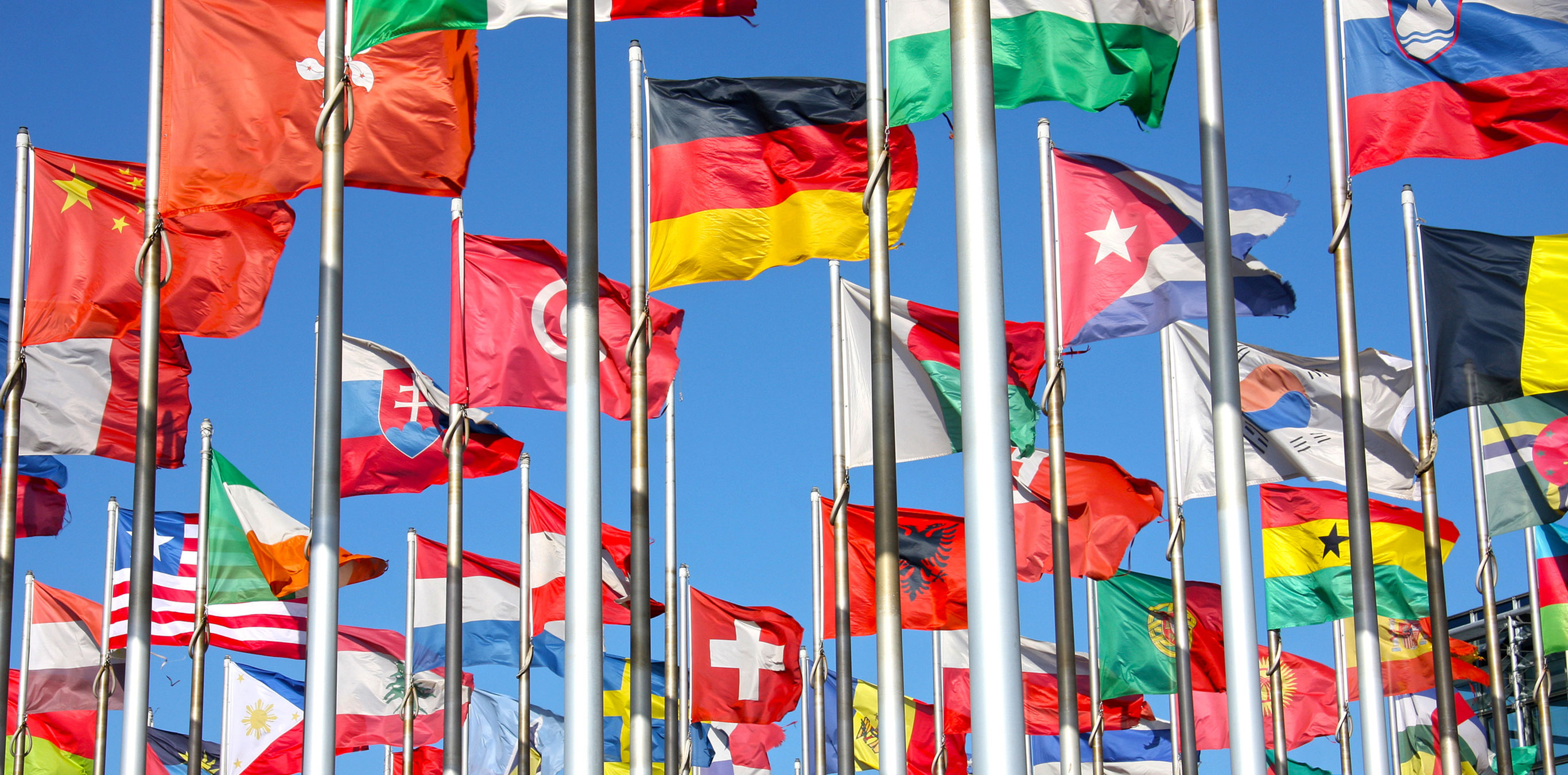 International flags